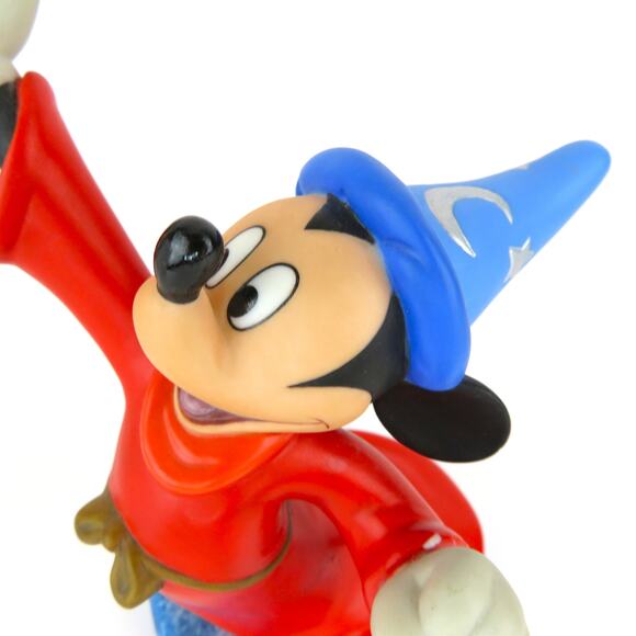 Walt Disney Classics Collection Mickey Mouse Fantasia Summoning the Stars Figure - Picture 3 of 16
